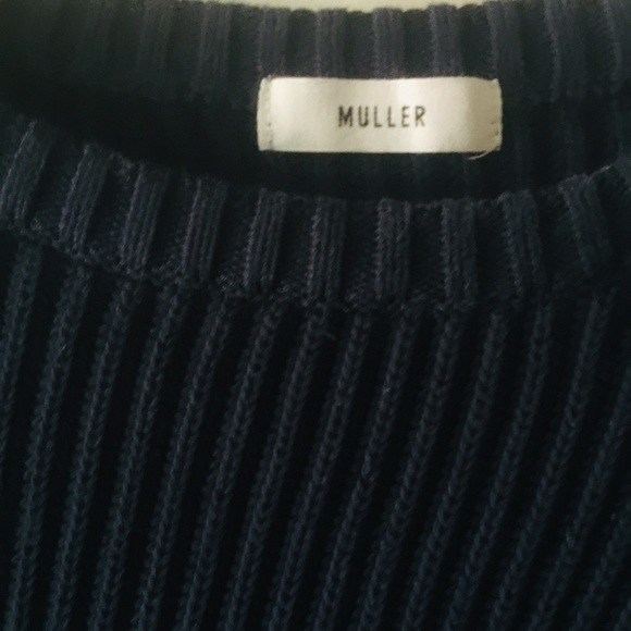 Sweater color navy with white - Picture 2 of 5